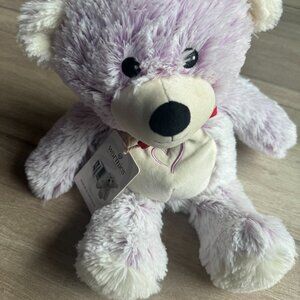 NWT Purple Warmies Teddy Bear